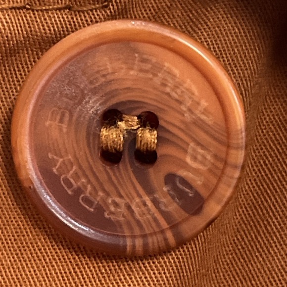 Burberry Josi Trench Coat Orange Nova Check Womens 4 Classic Preppy Old Money - Picture 11 of 16